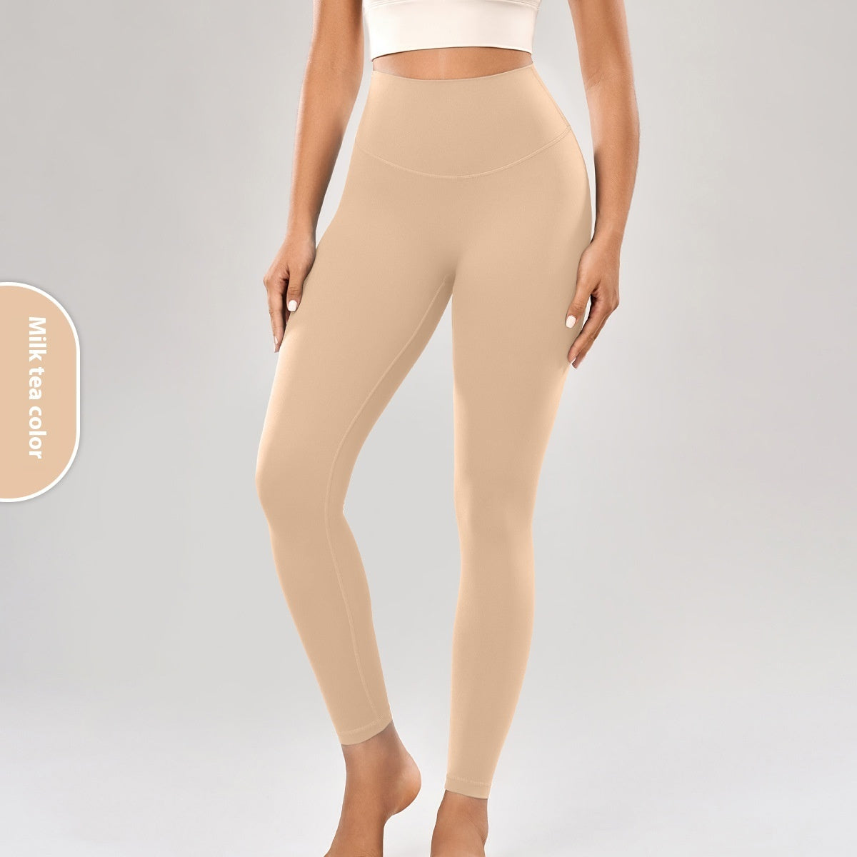 Waist Back Pocket Slim Fit Fitness Pants