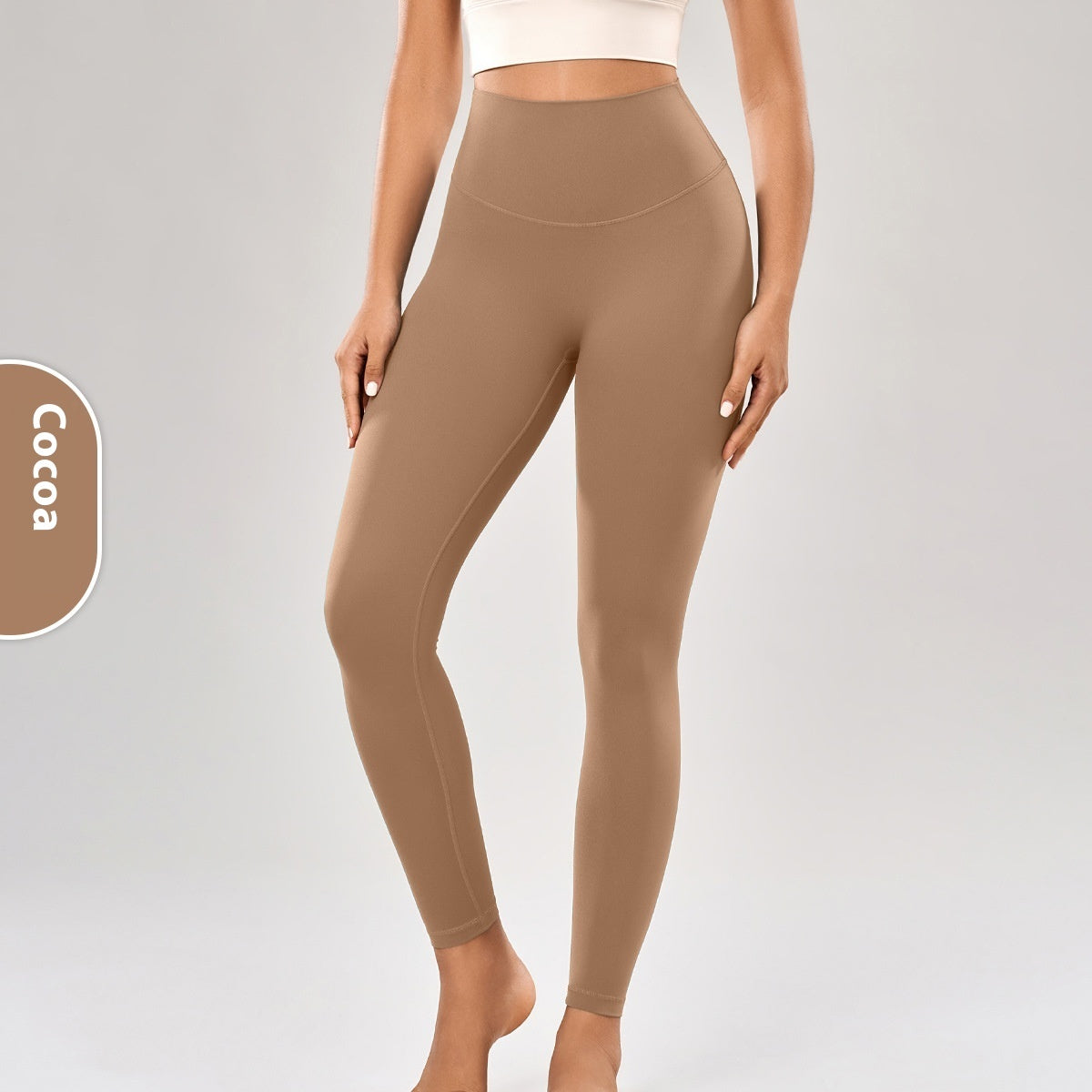 Waist Back Pocket Slim Fit Fitness Pants