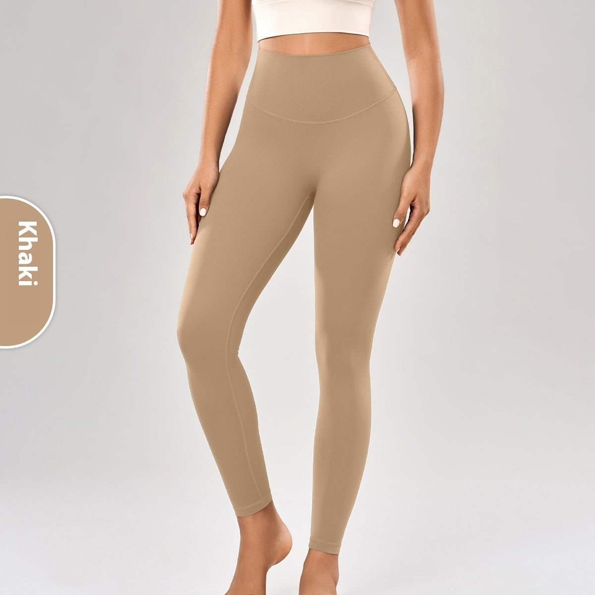 Waist Back Pocket Slim Fit Fitness Pants