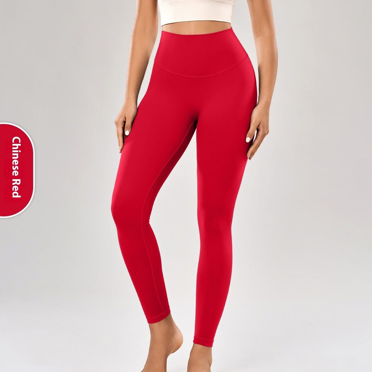 Waist Back Pocket Slim Fit Fitness Pants